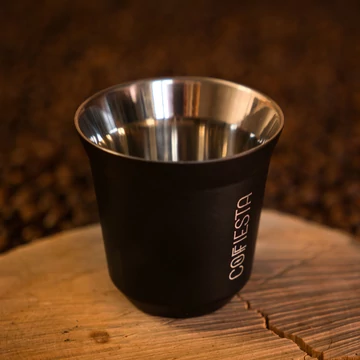 COFFIESTA kávéscsésze fekete színben