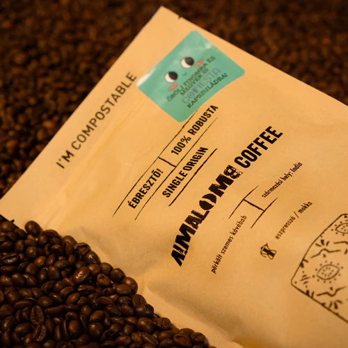 Robusta szemes kávé