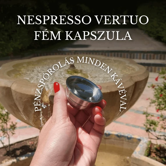 Nespresso Vertuo kompatibilis kávékapszula